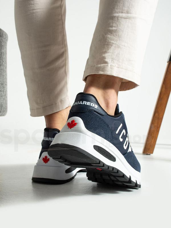 حذاء سنيكرز رجالي Dsquared2 ICON بتفاصيل شعار