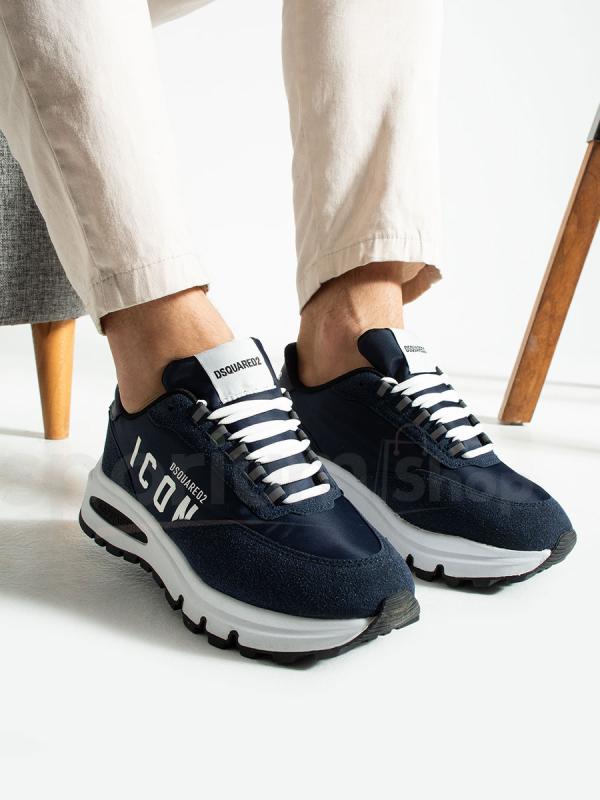 Dsquared2 ICON Logo Detaylı Erkek Sneaker Ayakkabı