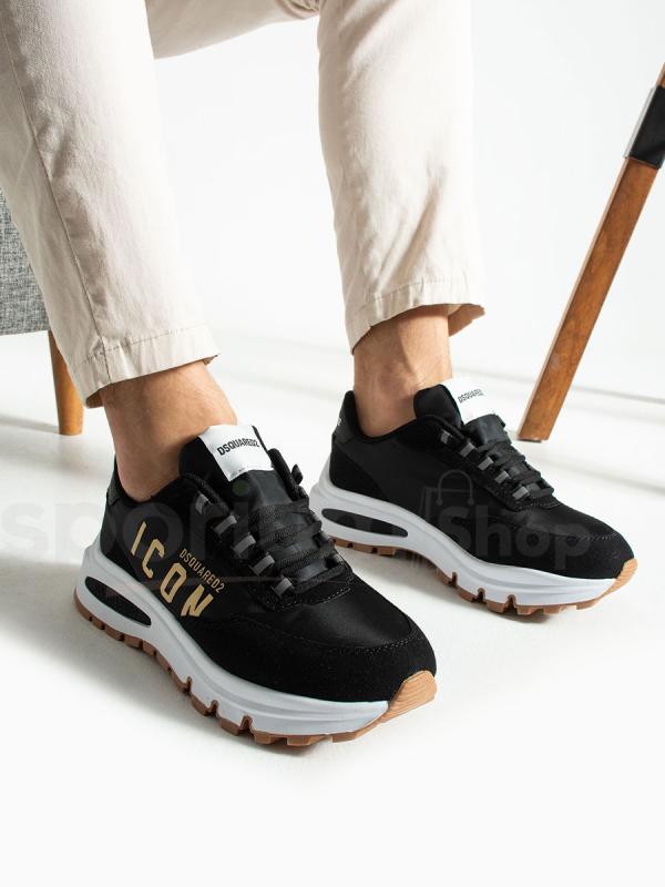 Dsquared2 ICON Logo Detaylı Erkek Sneaker Ayakkabı