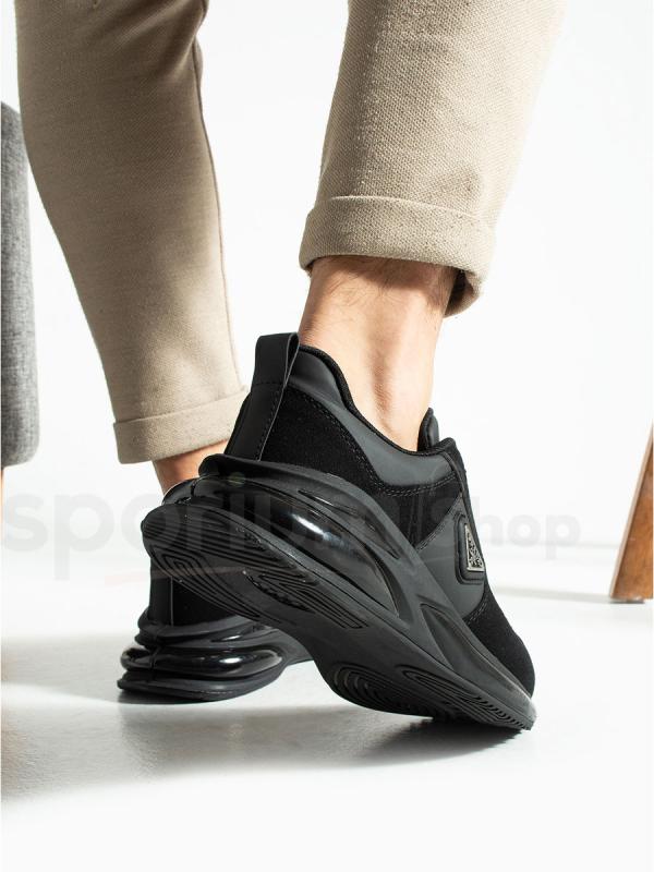 Prada Kırmızı Detaylı Siyah Günlük Erkek Sneaker