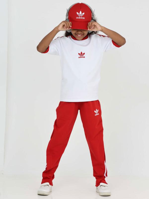 Kız Çocuk Kısa Kol Adidas Eşofman Takımı