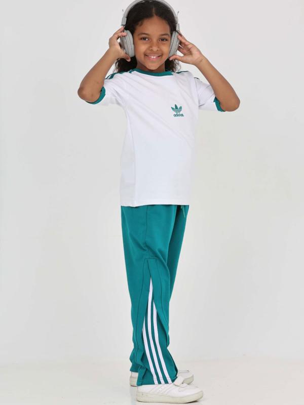 Kız Çocuk Kısa Kol Adidas Eşofman Takımı